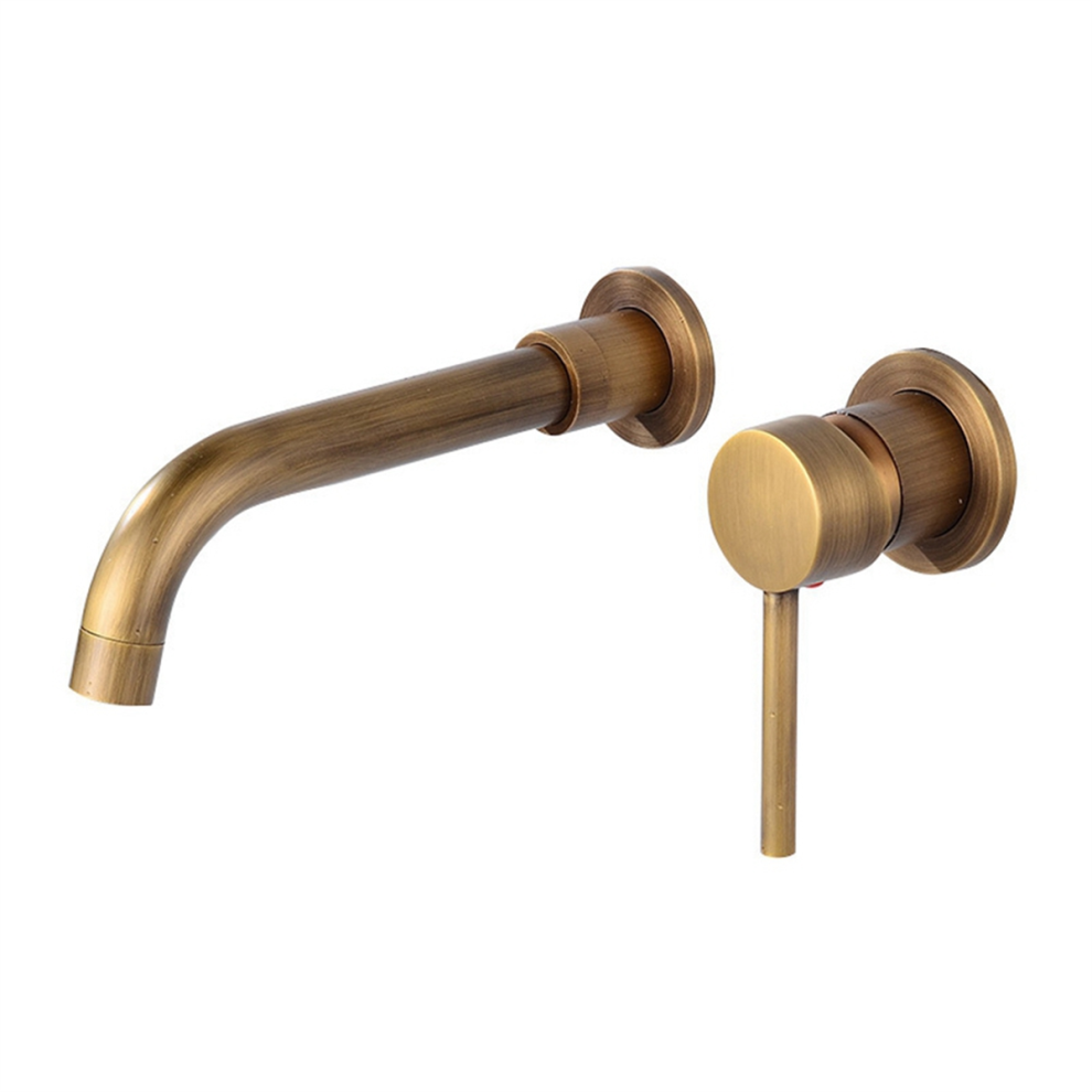 Wall-Mounted Washbasin Faucet, Concealed Bathroom Design, Hot And Cold Water Mixer, Suitable For Bathtub Sink. 4851992986256