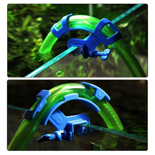 Aquarium Filter Bracket Water Hose Mounting Fish Tank Secure Clamp Tool 2