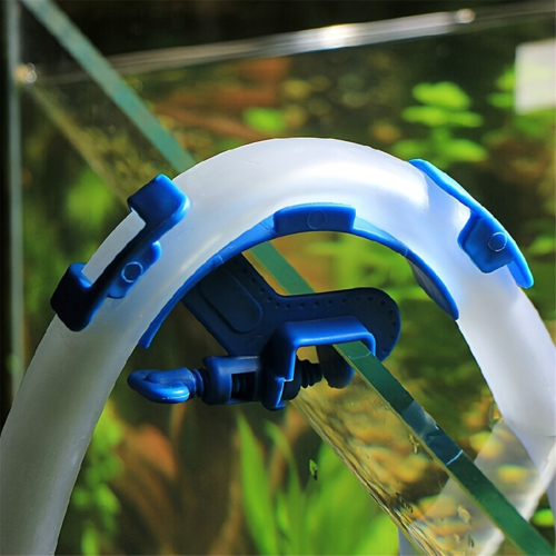 Aquarium Filter Bracket Water Hose Mounting Fish Tank Secure Clamp Tool 1
