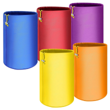 5pcs 5 Gallon Filter Bag Oxford Cloth for Bucket,Reusable Household Food Hydroponics, Gardening,Juice