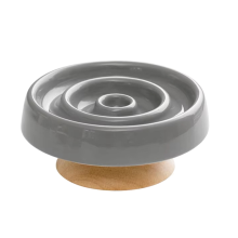 Ceramic Dog Slow Feeder Bowl Anti-Gulping Cat Food Dish Bowls Pet Puzzle Puppy Dogs Feeding Container