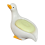 Cute Duck Shaped Soap Box, Ceramic Box with Drain Rack, Laundry Storage Tray 2