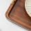 Wooden Tray Solid Wood Tea with Handle Household Storage S 2