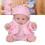 8 Inch Light SkinTone Baby Simulation Doll Play 12
