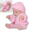 8 Inch Light SkinTone Baby Simulation Doll Play 11