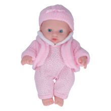 8 Inch Light SkinTone Baby Simulation Doll Play