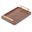 Wooden Tray Solid Wood Tea with Handle Household Storage S 1