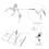 Assembled Action Model Stand Display Base Doll Toy 5