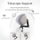 Adjustable Memory Foam Headrest-Ergonomic Neck Support Pillow with Flexible Height and Angle, 5