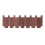 Wall-Mounted Coat Hanger Solid Wood Clothes Hook Door Rack Home Decoration Walnut 6 Hooks 8
