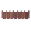 Wall-Mounted Coat Hanger Solid Wood Clothes Hook Door Rack Home Decoration Walnut 6 Hooks 1