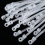 Nylon Cable Ties with Screw Hole - Self-Locking, Multi-Size Bundle Straps for Wire Organization, 4