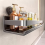 Bathroom Suction Cup Shelf - Wall Mounted Storage Rack for Shower, Home Organizer Holder, Space-Saving Design 5