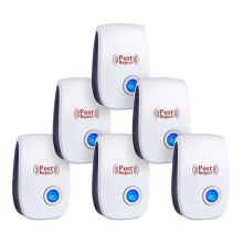 6Pcs Ultraschall Pest Repeller Insekt Bug Lange Palette & Abschreckung Multi-Funktion für Bugs EU Stecker