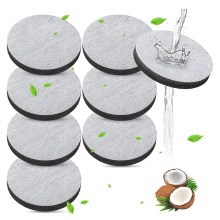 8er-Pack Mikro-Scheiben-Wasserfilter für Fill & Go-Filterflaschen, Karaffen, Wasserscheiben reduzieren PFAS