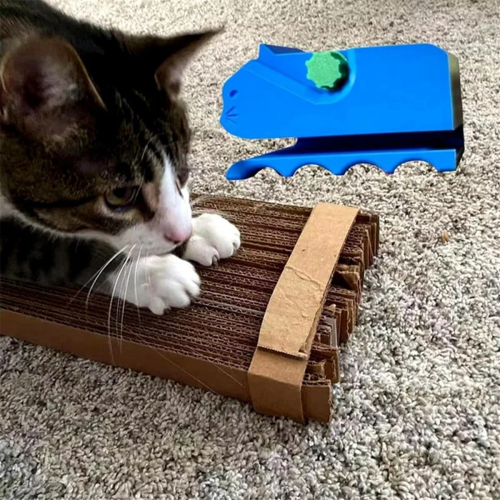 2Pcs Cardboard Cutting Machine Cat Scratching Board Cutter DIY Recycling 2