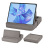 Tablet Pillow Stand with Storage Foldable for Holder Bed & Lap and Desk Angle Adjustable Soft Pad Dock 6