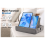 Tablet Pillow Stand with Storage Foldable for Holder Bed & Lap and Desk Angle Adjustable Soft Pad Dock 4