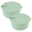 2 Pack Pizza Ball Box Versatile Dough Proofing Heat Silicone Soft Fermentation A 8