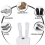 Retractable Boot Dryer,Electric Shoe Dryer and Glove with Timer Quick Drying Remove Damp Odor EU Plug 5