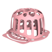 Cage de nettoyage pour casquette de baseball, protection en silicone incurvée, rose