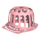 Hat Cleaning Cage Baseball Cap Rack Silicone Protector Curved Pink 1