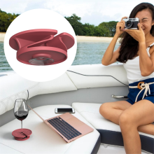 Sottobicchieri per vino da esterno, portabicchieri fisso per barca da pesca, ventosa blu
