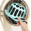 Hat Cleaning Cage Baseball Cap Rack Silicone Protector Curved Blue 5