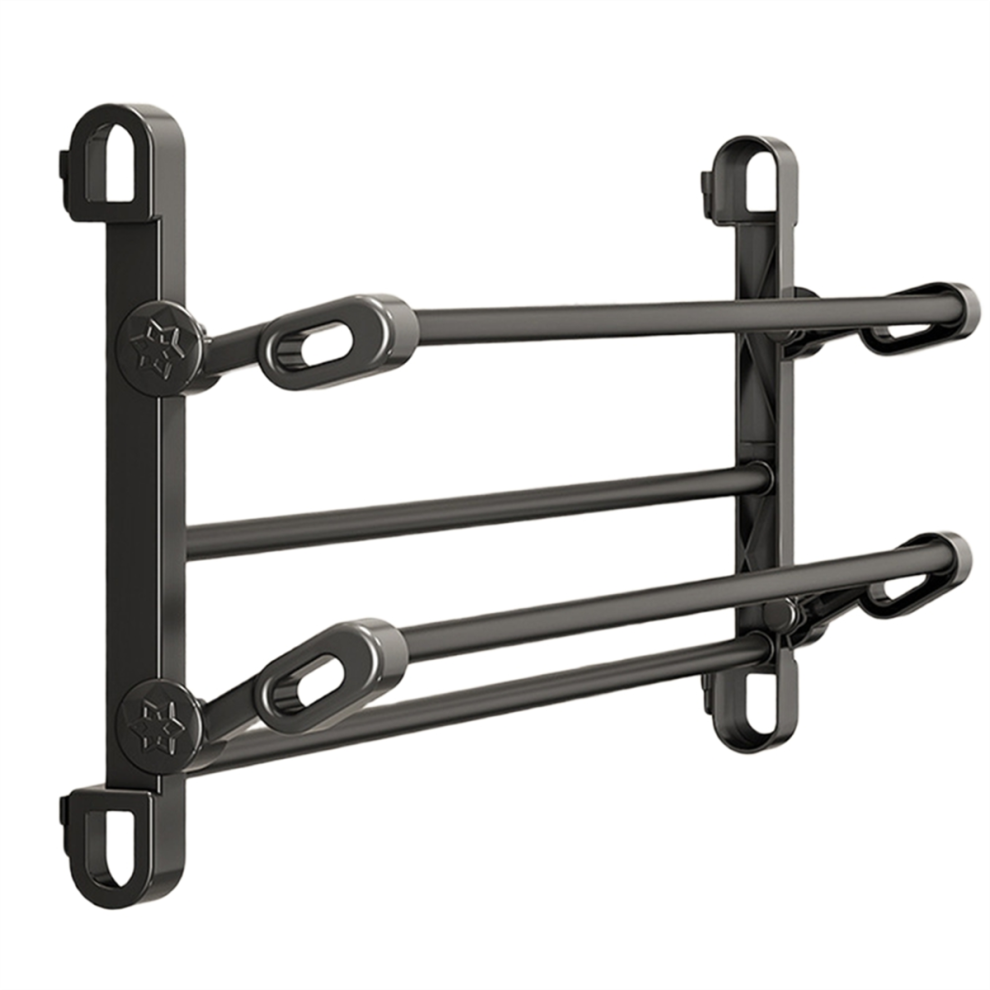 Punch-Free Slipper Rack Wall-Mounted Rear Shoe Bathroom Multifunctional Shelf Foldable Storagerack Exogio