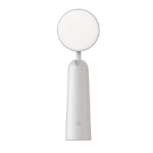 Wiederaufladbare Touch-Tischlampe – ästhetisch, dreifarbig, stufenloses Dimmen, einfaches Design für die Inneneinrichtung, Nachtlicht am Bett