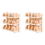 Egg Rack Folding Box Refrigerator Side Door Storage Kitchen Tray Multi-Layer Anti-Fall 1