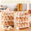 Egg Rack Folding Box Refrigerator Side Door Storage Kitchen Tray Multi-Layer Anti-Fall 3