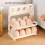 Egg Rack Folding Box Refrigerator Side Door Storage Kitchen Tray Multi-Layer Anti-Fall 2