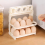 Egg Rack Folding Box Refrigerator Side Door Storage Kitchen Tray Multi-Layer Anti-Fall 6