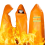 Fire Escape Cape Home for Emergency Situations Safety Equipment A 4