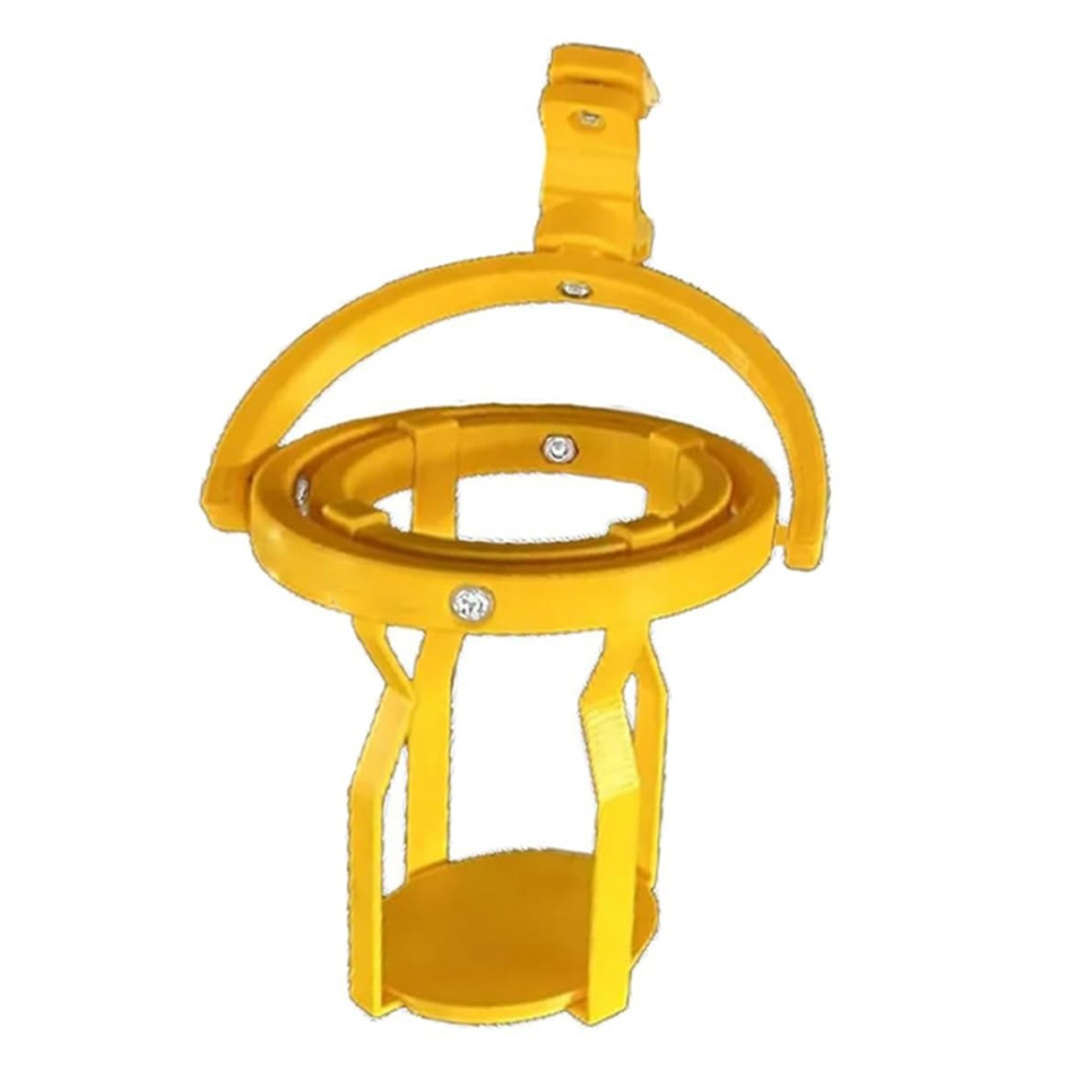 Car Gyro Cup Holder Spill-Proof Self-Leveling Rotatable Universal Beverage For Coffee And Cans Yellow 4851992908128