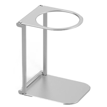 Faltbarer Kaffeetropfhalter Übergießen Sie den Tropfständer aus Aluminium für Espressomaschinen