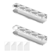 Supporto per fiale di insulina in acrilico per frigorifero - Supporto da parete compatibile con fiale U-100, diametro 24 mm
