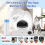 5 X 15Count Trash Bags for Automatic Cat Litter Box Self Cleaning,Replacement Liners Robot Box,Drawstring Waste 6