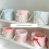 1PCS Sweet Desktop Storage Basket Cylinder Bedroom Clutter Organization Round Dot 6