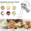 4Pcs Hand Mixer Attachments for , Stainless Steel Beaters Attachments, 8