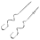 4Pcs Hand Mixer Attachments for , Stainless Steel Beaters Attachments, 3