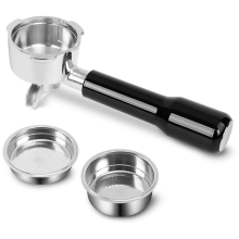 51 mm Edelstahl-Siebträger mit 2 Ausläufen für Espressomaschine CM5418, 3700Essential