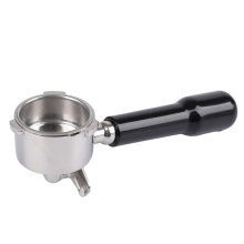 Portafiltro per caffè da 51 mm a 3 orecchie con doppio beccuccio per Dedica EC680/EC685/EC785/EC820/EC850/EC860 - Manico in ABS