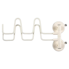 Rotatable Suction Cup Shoe Rack - Slipper Hanger for Bathroom & Balcony, Wall Mounted with Water Draining Feature