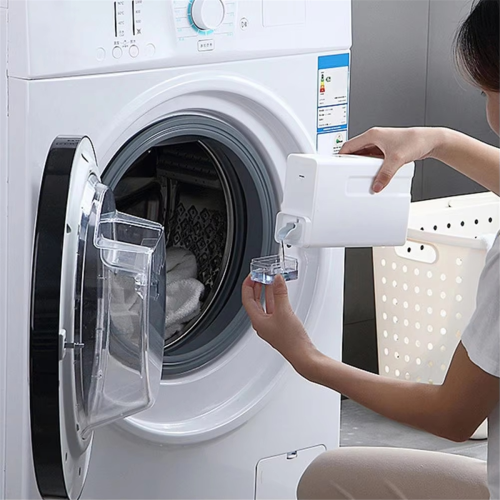 Reusable Laundry Detergent Bottles, Large Capacity Softener Storage, Refillable Washroom Organizer 1