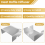 Stainless Steel Heat Baffle Diffuser Replacement Part for , and Most Pellet Grills 6