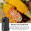 Corn Peeler Adjustable Automatic KernelStripper Tool KernelSeparator Drill Attachment for Home Farm 3