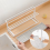Bottle Drying Rack, Space-Saving Two-Tier Design for Bottles,Tray Kitchen Sink Countertop Storage 4