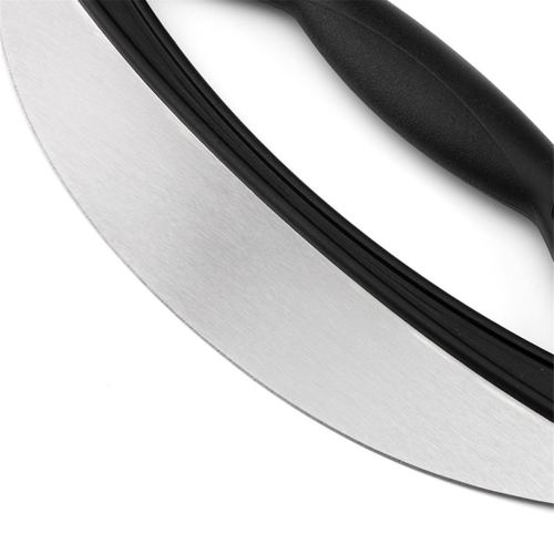 Stainless Steel Pizza Knife Semicircular Ring Herb Multifunctional Slicing Baking Tool 2